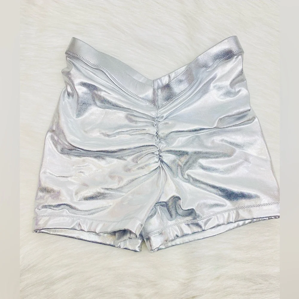 Skims Metallic V Waist Swim bottom Size XXS - NWT - Picture 1 of 5